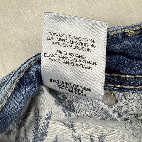 Silver Jeans Womens 32 Suki Mid Bootcut Blue Flap Pocket Y2K Stretch Denim - Picture 13 of 13